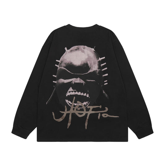 Black Utopia Long Sleeve Tee