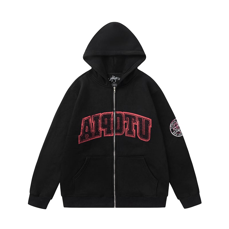 Utopia Zip Hoodie
