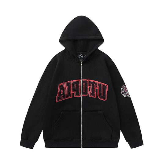 Utopia Zip Hoodie