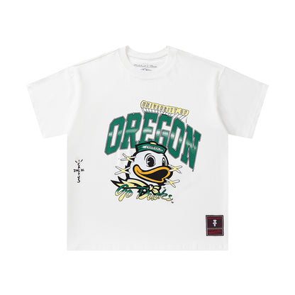 Cactus Jack Oregon Ducks Hand-Drawn T-Shirt