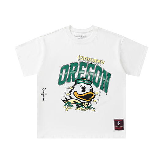 Cactus Jack Oregon Ducks Hand-Drawn T-Shirt