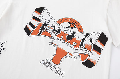 Cactus Jack Oregon Ducks Hand-Drawn T-Shirt