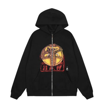 Have A Nice Day Zip-Up Hoodie