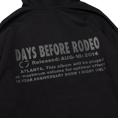 Rodeo Black Hoodie