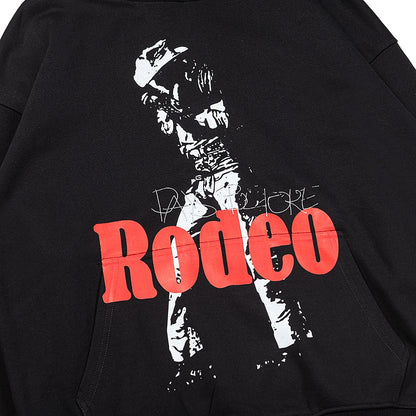 Rodeo Black Hoodie