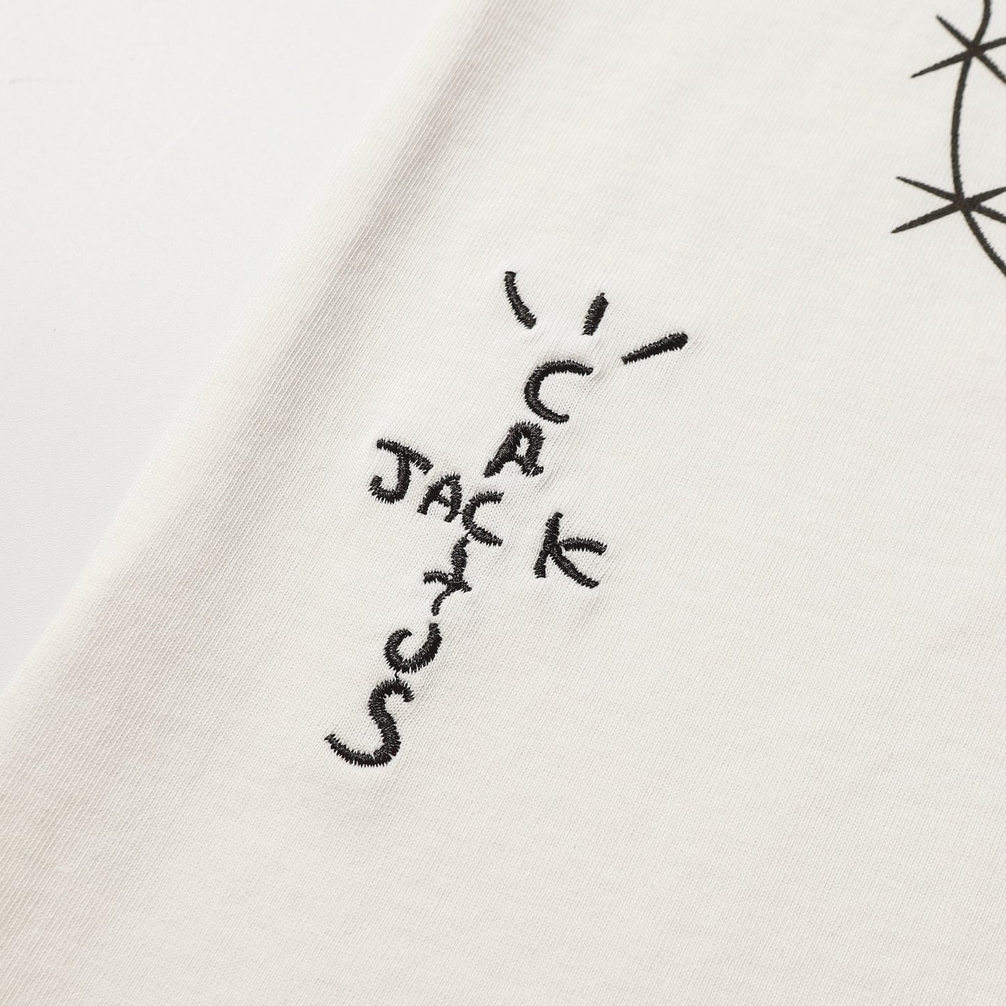 Cactus Jack Texas Longhorns Hand-Drawn T-Shirt