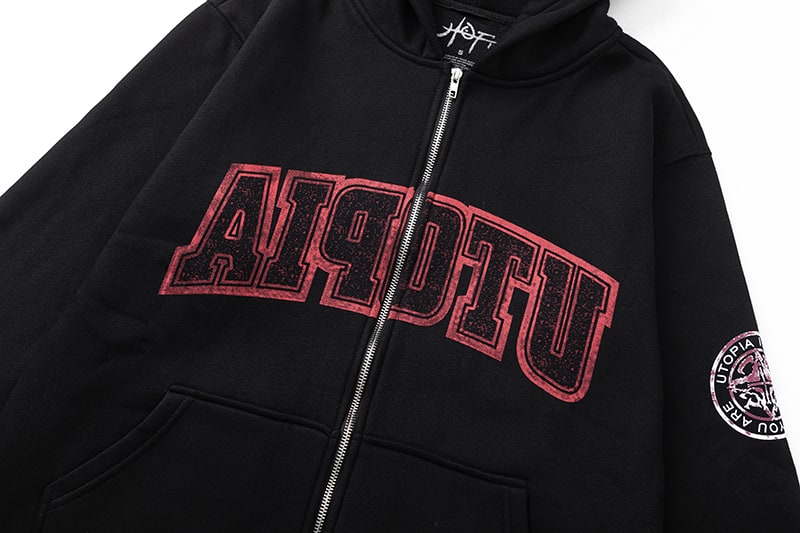 Utopia Zip Hoodie