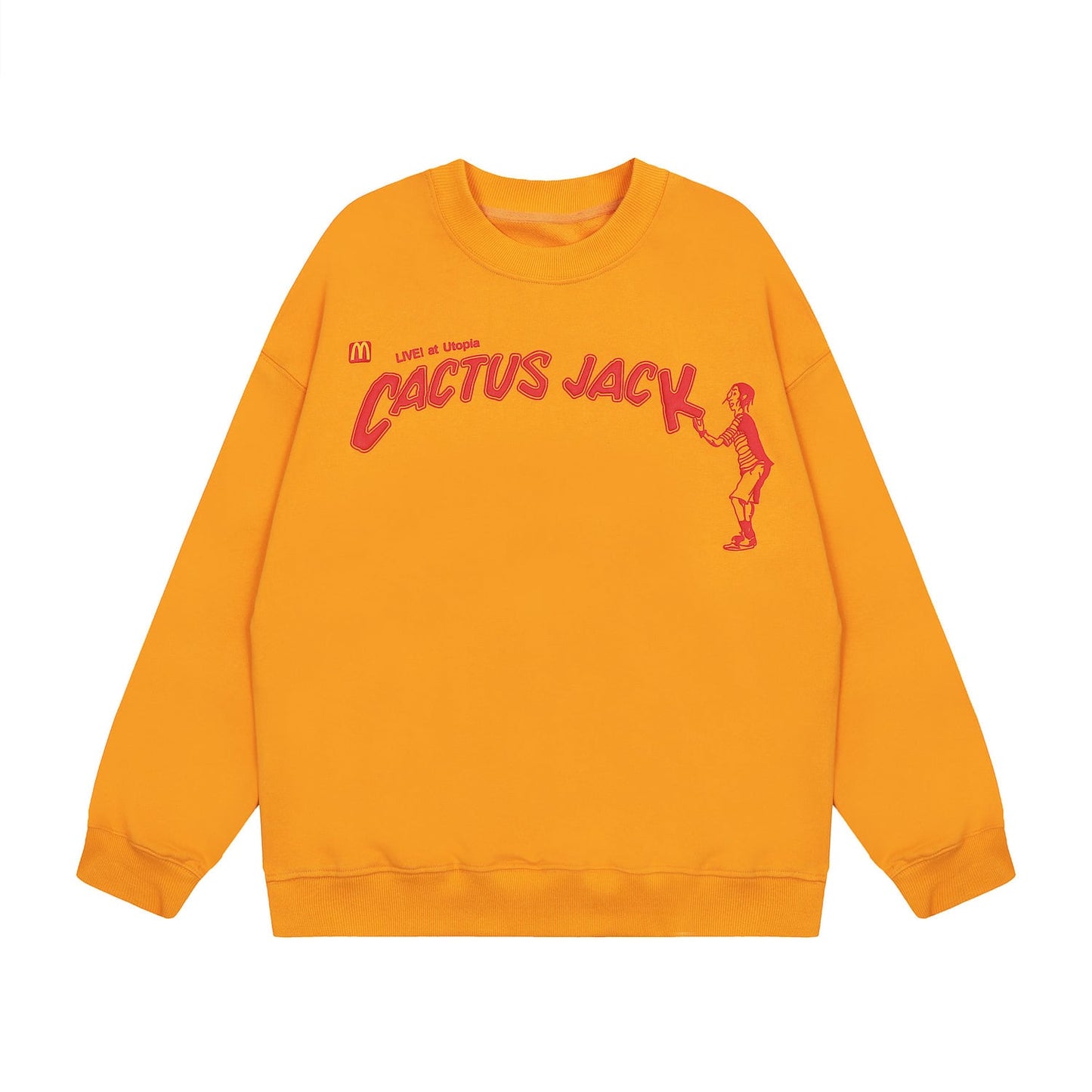 CJ Orange Sweatshirt